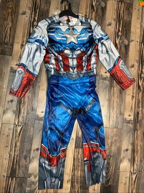 Marvel Captain America Falcon Superhero Costume - Muscle Chest size m 7-8